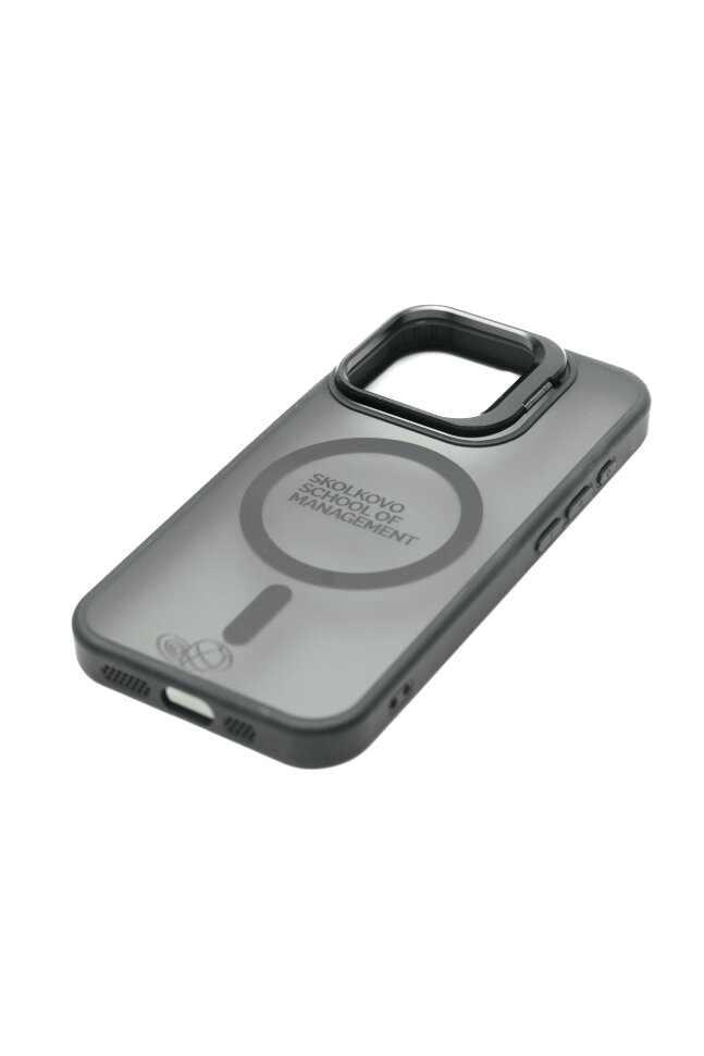 Чехол на Iphone SKOLKOVO MagSafe черный