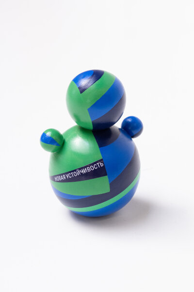 Неваляшка Новая устойчивость синяя