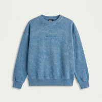 Свитшот SKOLKOVO Garment Dyed, голубой