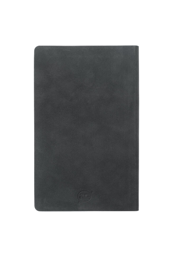 Ежедневник черный с мягкой обложкой
