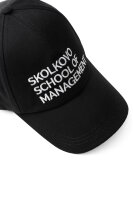 Бейсболка черная Skolkovo school of management