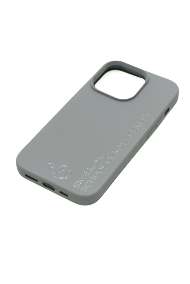 Чехол на Iphone SKOLKOVO серый