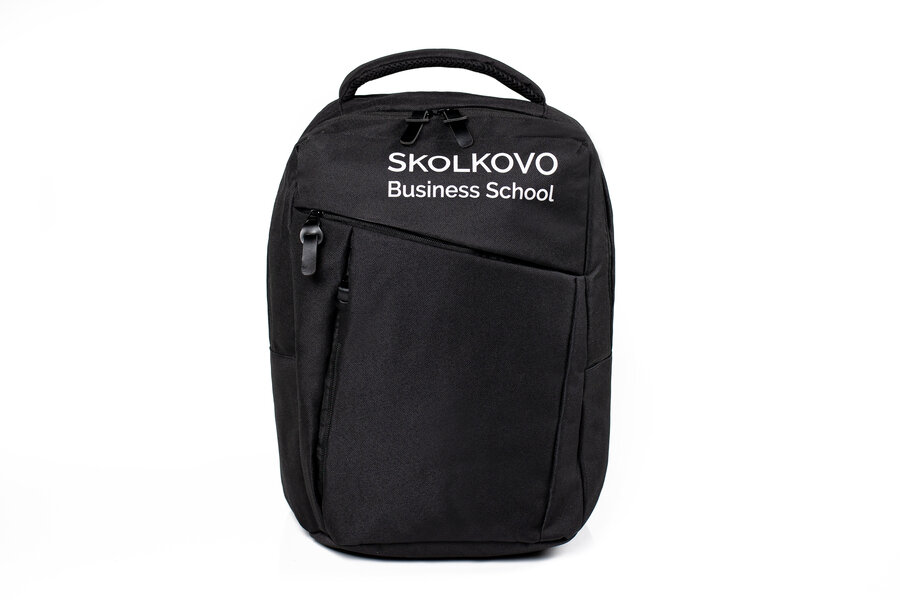 Рюкзак черный Skolkovo Business School