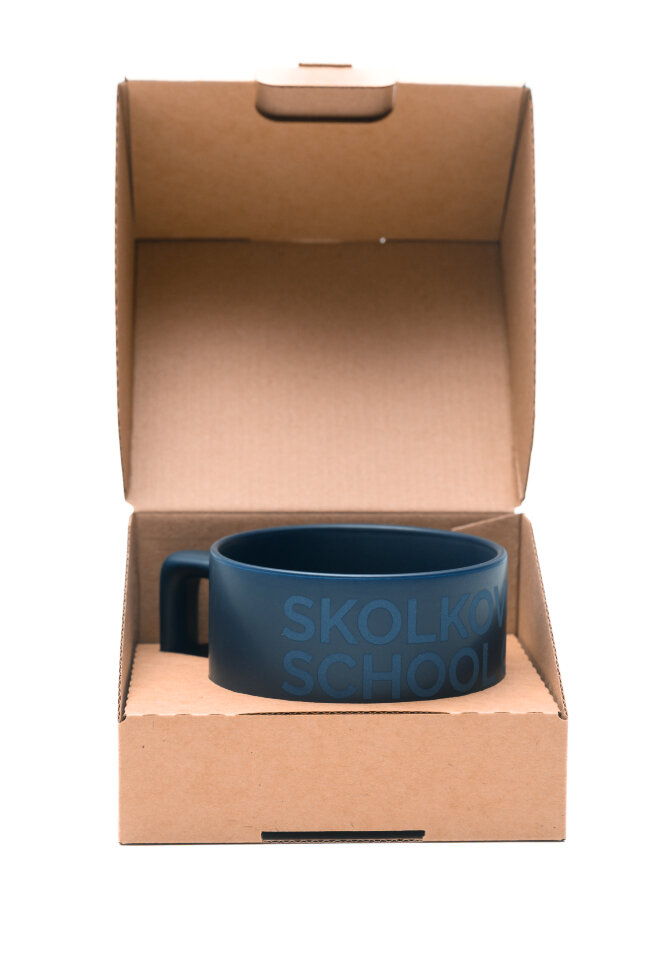 Кружка SKOLKOVO синяя