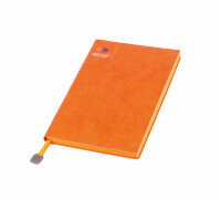 Ежедневник с закладкой (оранжевый)