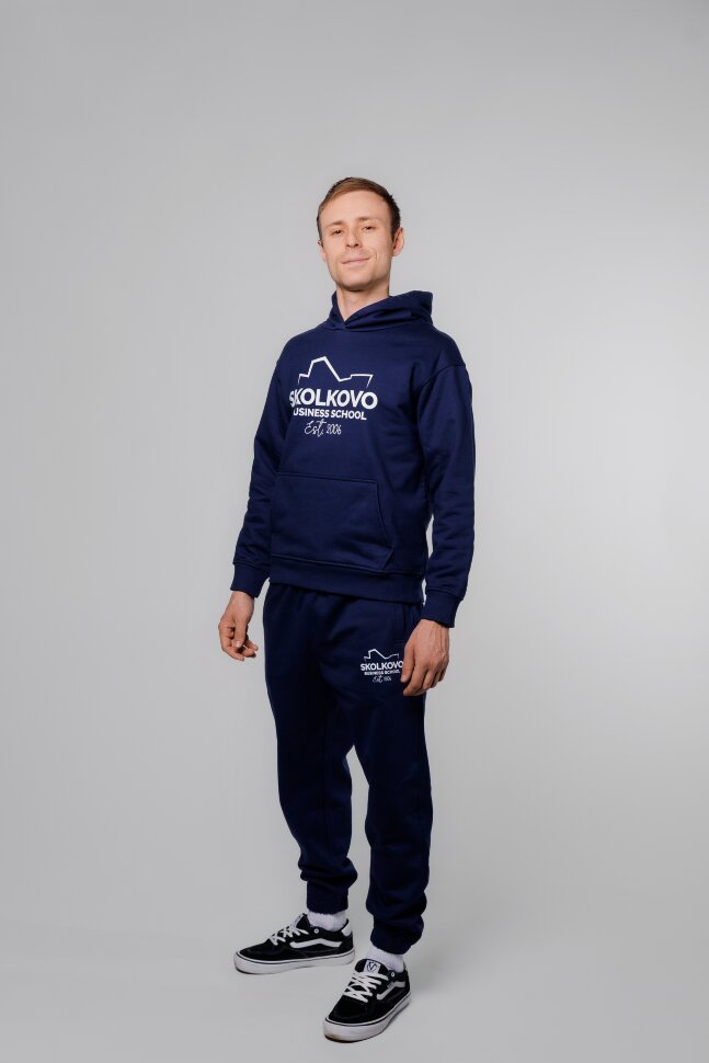 Худи  SKOLKOVO BUSINESS SCHOOL синий