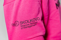 Худи оверсайз розовое Skolkovo school of management