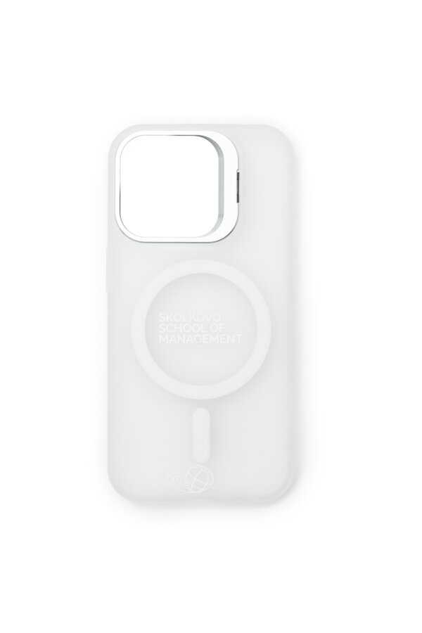 Чехол на Iphone SKOLKOVO MagSafe белый