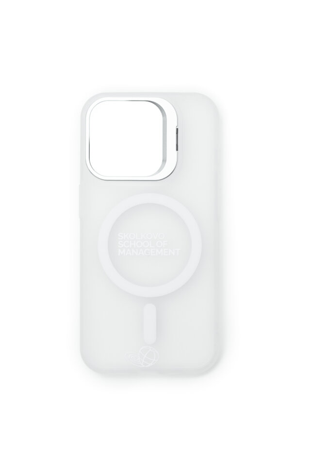 Чехол на Iphone SKOLKOVO MagSafe белый