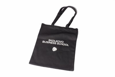 Шоппер черный Skolkovo Business School