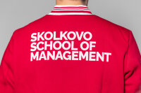 Бомбер SKOLKOVO SCHOOL OF MANAGEMENT красный